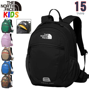 【365日出荷対象】ノースフェイス キッズ リュック スモールデイパック 【5-9歳】【15L】North Face【バッグ キャンプ バックパック 子供用 ジュニアサイズ】 Kids Small Day