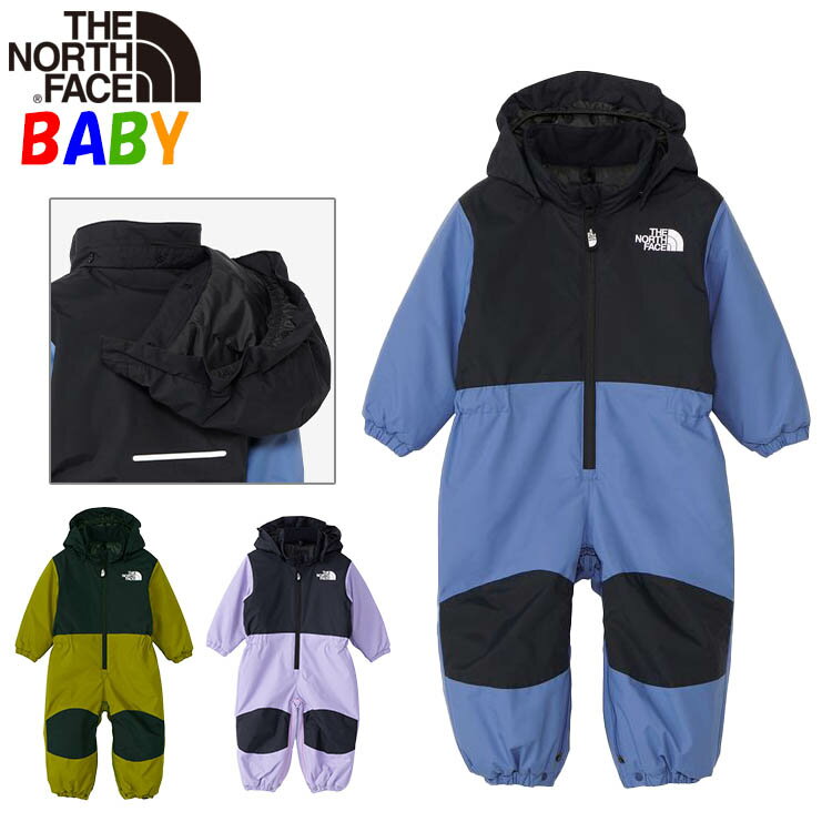 ノースフェイス ベビー用 スノーワンピース【80-100cm】North Face【スキースノーボード防水アウター 雪遊び 男の子女の子】