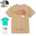 ノースフェイス キッズ Tシャツ【100-150cm】シレトコトコ North Face 【男の子 女の子 クライミング 熊 くま 知床トコさんのイラスト kuma クマ 動物柄 スポーツ 登山 キャンプ おしゃれアウトドアブランド】