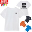 夏SALE ザ・ノース・フェイス キッズ 半袖Tシャツ【160-130cm】オーガニックコットン バックスクエアロゴ North Face【男の子女の子おしゃれアウトドアブランドかっこいい】