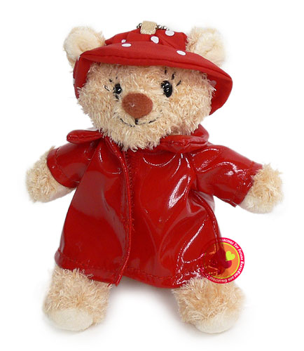 ドレッシー・ジェシー ボールチェーン付きマスコット(レインコート)/Suzy's Zoo(スージーズー)