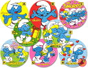 防水ラウンドステッカー/スマーフ(The Smurfs)