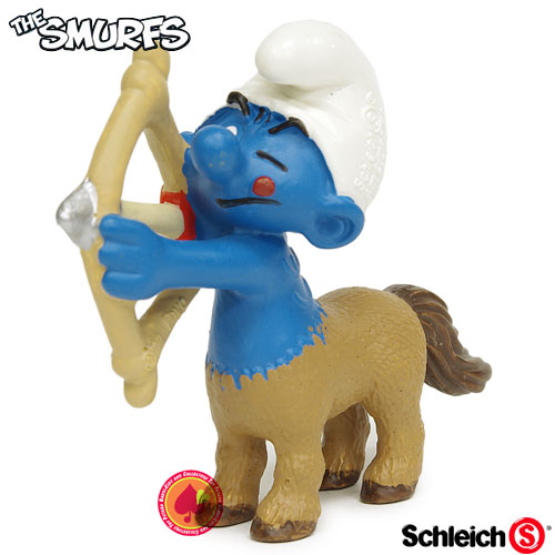 シュライヒ いて座スマーフ フィギュア/Schleich The Smurfs-Sagittarius Smurf/スマーフ（The Smurfs）