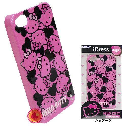 iDress iPhone4対応　ピンク/ハローキティ（HELLO KITTY）