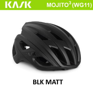 ＼楽天スーパーSALE／ ヘルメット ロードバイク MOJITO 3 WG11 BLK MATT モヒート キューブ ブラック マット 自転車 カスク KASK サイクル サイクリング おしゃれ 街乗り 軽量 軽い 大人用 メンズ レディース 女性 黒 サイクルヘルメット シンプル 無地 通気性 競技用 S M L