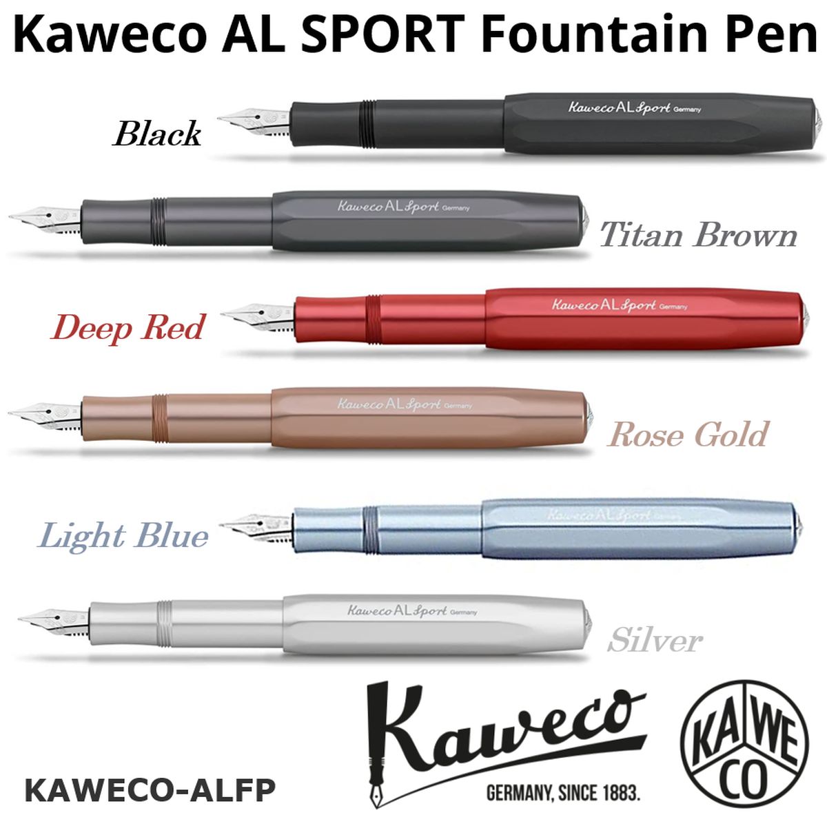 カヴェコ 万年筆 カヴェコ アルスポーツ KAWECO 高級 ブランド 筆記用具 文房具 筆記具 誕生日 プレゼント ギフト 記念品 還暦 お祝い 人気 社会人 大人 男性 女性 書きやすい 疲れにくい 持ちやすい おしゃれ ブラック 黒 グレー レッド 赤 ゴールド ブルー シルバー