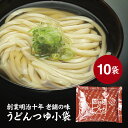 うどん 専用 めんつゆ 小袋 10袋セット