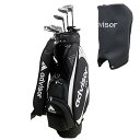 advisor(アドバイザー) RX-1 クラブセット 11本セット(1W,3W,UT,I#5-9,PW,SW,パター) フレックス:S キャディバッグ付 ウッ...