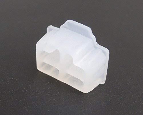 KAUMO LANポート 防塵 ダストカバー 誤接続防止 シリコン製 (半透明, 100個)