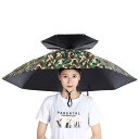 ZEWZE かぶる傘 ハンズフリー レジャーハット 帽子型 日傘 かさ 折りたたみ 釣り小雨 梅雨 熱中症対策 日焼け防止 日よけ 雨具 農作業 スポーツ観戦 暑さ対策 アウトドア ひがさ ガーデニング