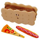 tomtask ビスケット型筆箱 おもしろペンケース ビスケット筆箱 鉛筆入れ ビスケット型ペンポーチ おもしろ シンプル 入学 文房具 小物入れ ファスナー付き 大容量 筆入れ