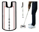 ゴルフ パッティングミラー 練習用 スイング矯正 ミラー ゴルフ用品 アライメントトレーニング パター練習 姿勢改善 ポータブル 軽量 コンパクト 屋内外対応 プレゼント(4)