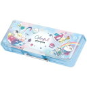 クラックス カラフルピヨペン コンパクト両面開きペンケース 新入学 新学期 ふでばこ 筆箱 大容量収納 鉛筆削り付き 時間割カード付き 171812