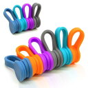 ケーブルクリップ 新型クリップ コードクリップ コード 巻き取り イヤフォン USBケーブル コード収納 By MAVEEK(マビーカ)