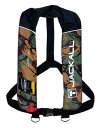JACKALL(ジャッカル) 自動膨張式 ライフジャケット グリーンカモ/ブラック JK2520RS グリーンカモ/ブラック 70-100cm