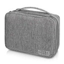 COGICOGI ガジェットポーチ トラベルポーチ 高い防水性 3層仕組み 大容量 28*21*9cm オフィス道具 配線 スマホ タブレット 家庭用品収納・整理 出張・旅行・出勤・プレゼントとして適用