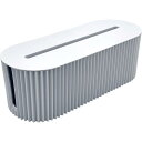 FJmark ケーブルボックス 電源タップ ケーブル収納 配線隠し コンセント コード ケース