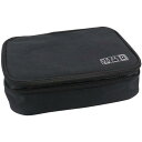 ガジェットポーチ トラベルポーチ 3層式 仕切り メッシュポケット付き 大容量 持ち運び 防水