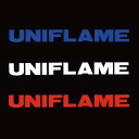 ユニフレーム(UNIFLAME) UFロゴステッカー大トリオ 690123