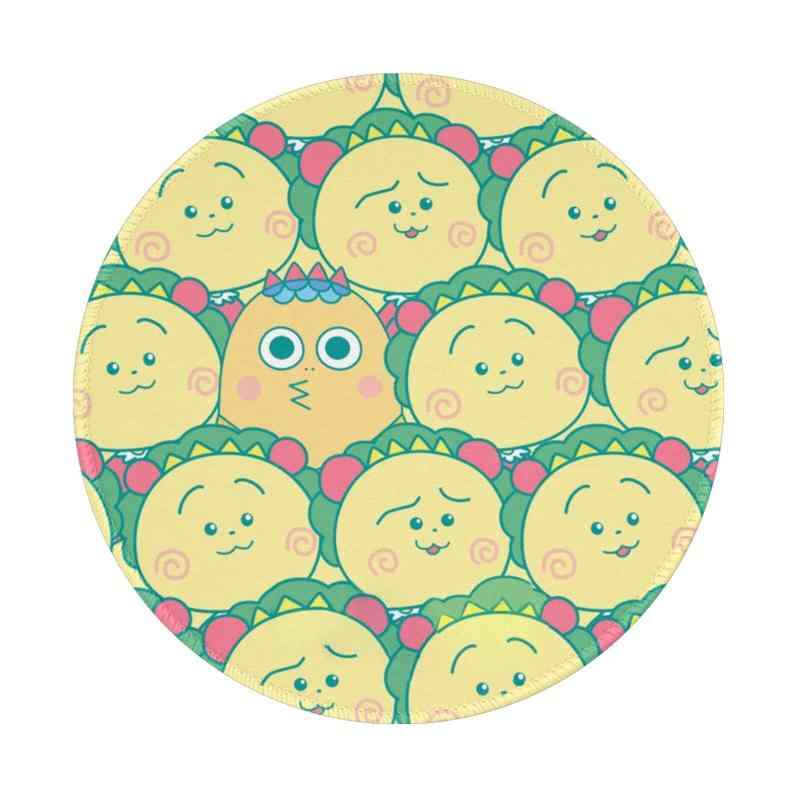 コジコジ 丸形かわいい マウスパッド ゲーミングマウスパッド 防水 滑り止め 耐久性 おしゃれ マウス用..