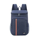 NUZAMAS 断熱クーラー バックパック バッグ 18L 防水 バックパック レディース メンズ ホット コールド 冷凍庫 ストレージ コンテナ 旅行 釣り ハイキング ビーチ 学校 オフィス キャンプ BBQ用 (