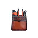 TOURBON 胸ポケット用ペンケース ペン差し 本革 ガード・工具・ペン入れ ポケットプロテクター