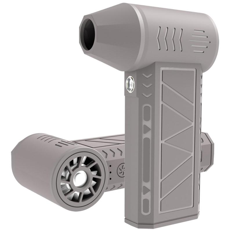 KESHIDA エアダスター 電動 ターボジェットファン 最新アップグレードX6 超強力回転速度130,000RPM 最大52m/sの圧倒的風力を提供 4段階の風力調整が可能 充電式 コンパクトミニジェット扇 小型 軽