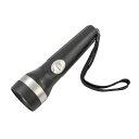 軽量で持ちやすい LED懐中電灯 ハンドライト MLE3-PLH 1個 単3電池2本使用(別売) 夜の 散歩 ウォーキング 見回り等に 防犯 防災 用にも(4)
