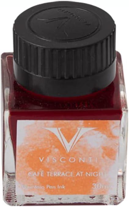VISCONTI ビスコンティ ボトルインク 万年筆用インク ヴァン ゴッホ 30ml オレンジ 30ML58X6