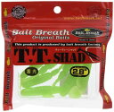 Bait Breath(ベイトブレス) ワーム T.T.SHAD 2.8インチ S813 Gライムチャート.