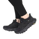 ホカ トレッキング シューズ アナカパ 2 ロー GTX レディース 1142830 BLACK/BLACK 24.5cm