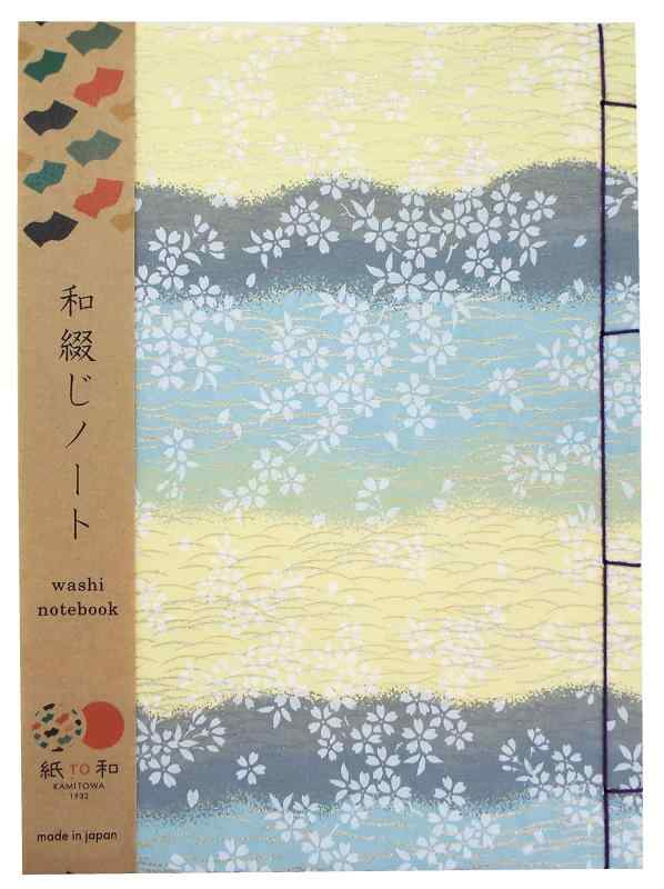 紙TO和 和綴じノート 河面桜