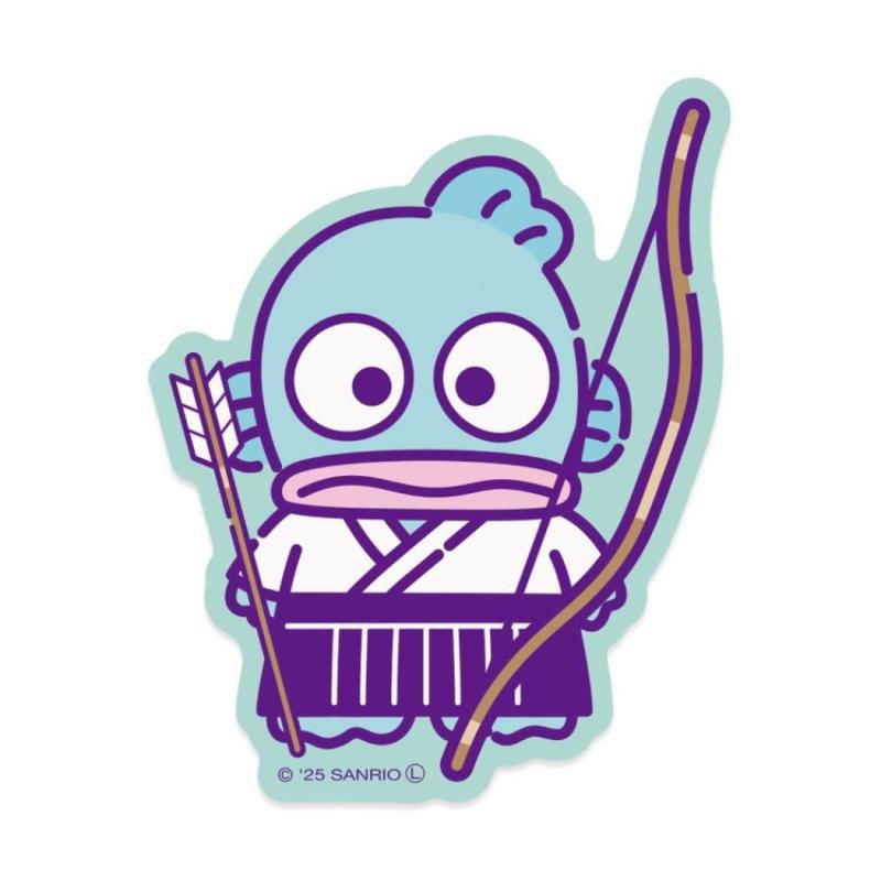 ハンギョドン[ダイカットシール]ステッカー 部活シリーズ/弓道部 サンリオ