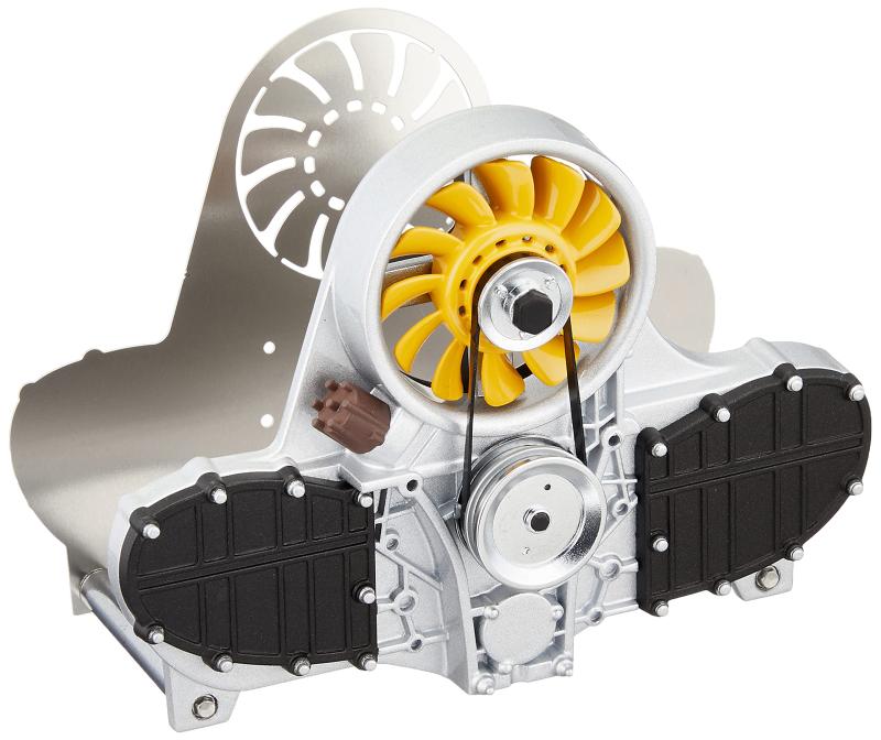 AUTOartDESIGN 空冷エンジン・レターホルダー イエロー 完成品