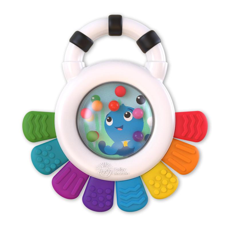 ベビーアインシュタイン Baby Einstein ラトル&歯固め・たこ 12487 知育 出産祝い(3)