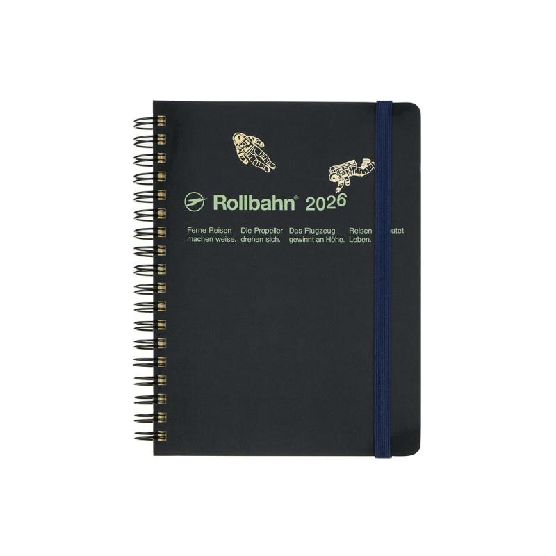 【デルフォニックス手帳 2026年版／2025年10月始まり】ロルバーンダイアリー グラフィティ L スケジュール帳 マンスリー