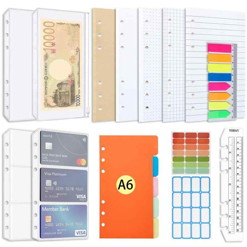 A6/A5 リフィル用紙セット