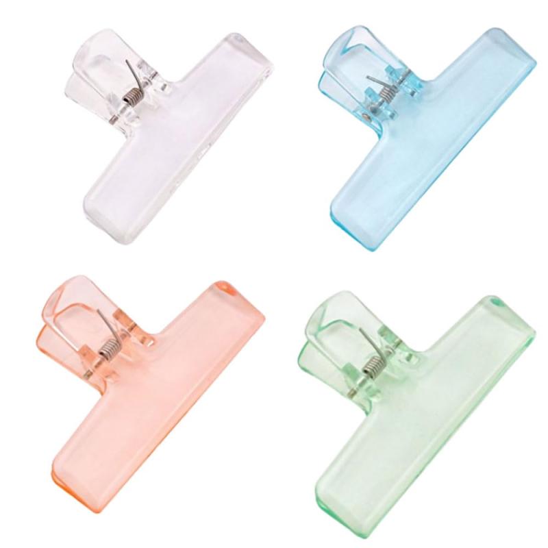 4個入 クリップ ブッククリップ 教科書クリップしゃれ 固定クリップ 事務用品 学生用品 文房具 食品保..