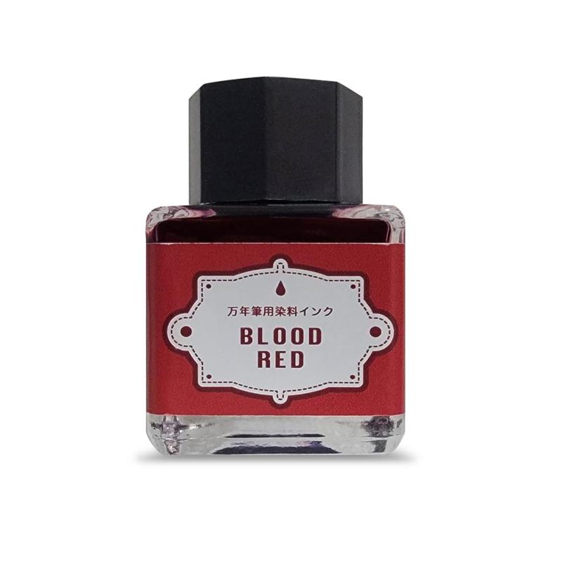 LIUXING 万年筆 ボトルインク 詰め替え 25ml 手紙 手書き (ブラッドレッド)