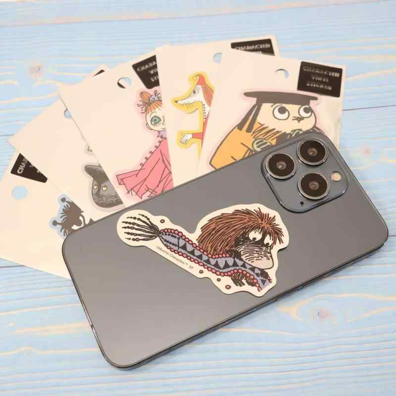 ムーミン[ビッグシール]ダイカットビニールステッカー/モラン 北欧