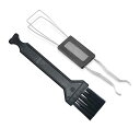 両用 キートップ引き抜き工具 メカニカルキーボード 2 in 1 キーキャップ キースイッチ 抜工具 キーボードメンテナンス用工具