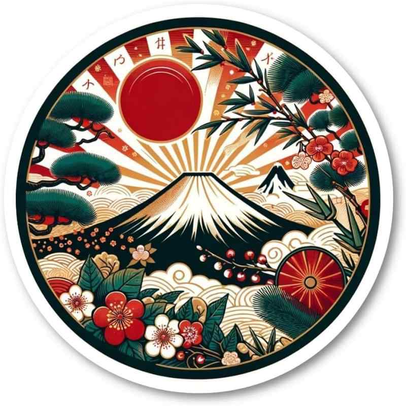 Biijo 富士山02 波 正月 