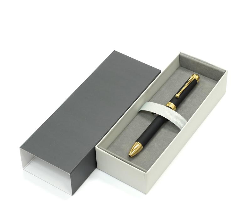 2本パック 日本製 2色回転式ラバーコートボールペン No.800 高級貼り箱入 K7ー2C800BP-2