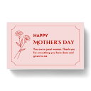 Earth Link 母の日 メッセージカード 50枚 名刺サイズ ミニ カード サンキュー ありがとう シャビー スクラップブッキング ギフト 花柄 感謝 カ...