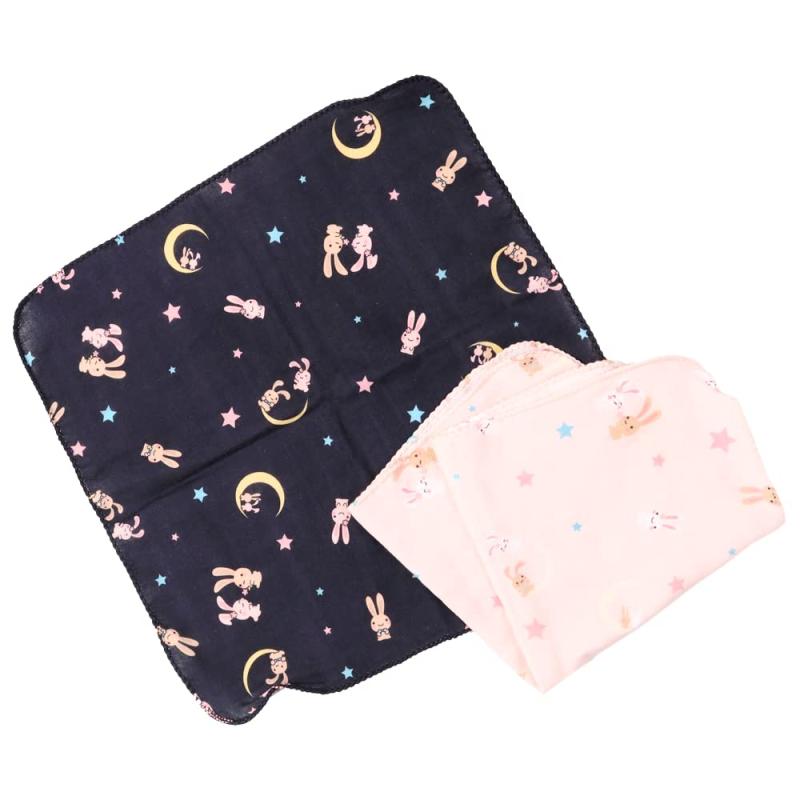 [クラスタ] ガーゼが好き／月うさちゃん 入浴 フェイス ガーゼタオル 完全日本製 綿100%