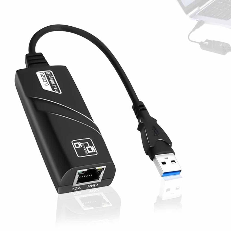 USB 3.0 LAN 有線LANアダプタ ネットワークアダプタ USB 3.0 to RJ45 ギガビットイーサネット 10/100/1000Mbps超高速 Switch 互換MacBookPro MacBook/iPad/IOS/ANDROID 有線