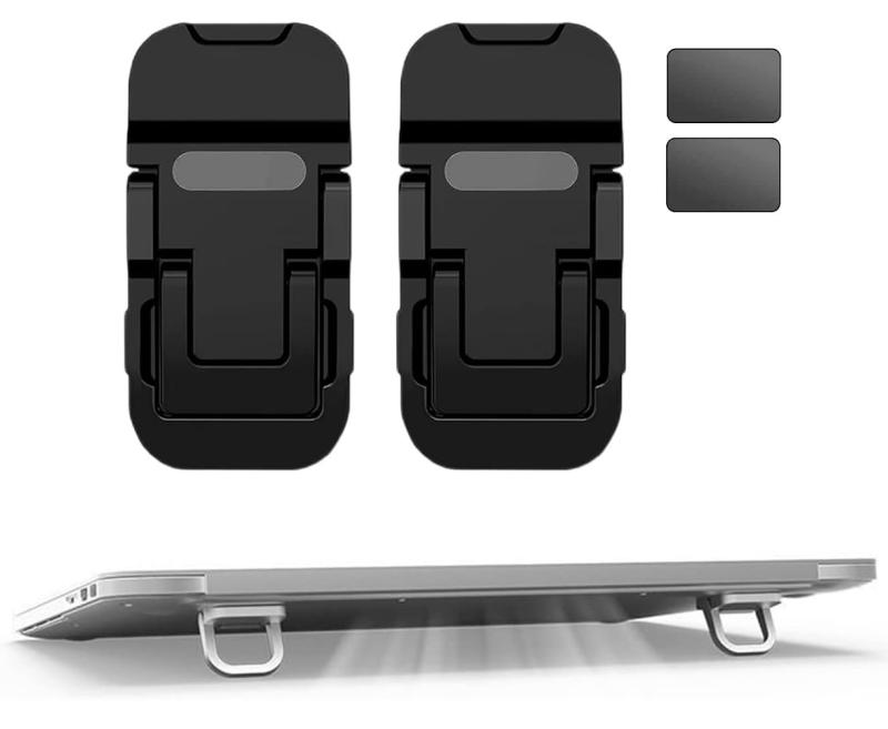 ノートパソコンスタンド キーボードスタンド 貼り付け 3段階 高さ調整 スタイリッシュ 放熱 効率化 PCスタンド 折り畳み式 傾斜台 姿勢改善 腰痛アル 多くの キーボードに対応 亜鉛合金製