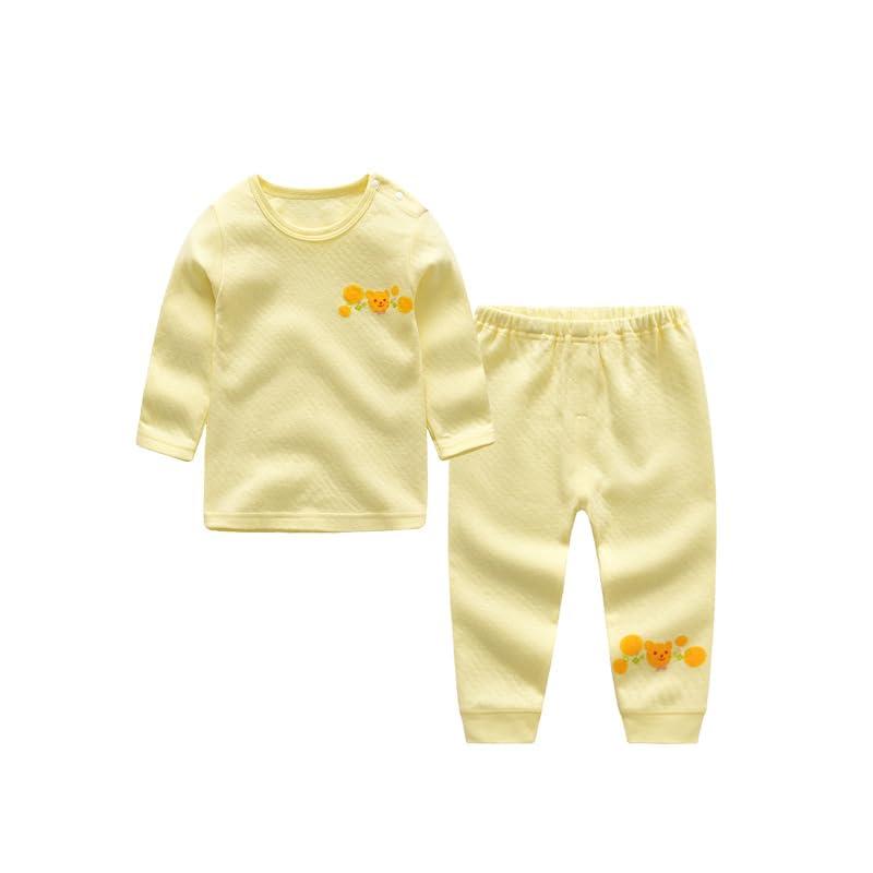 [Lettyhe] ベビーパジャマ 子ども パジャマ 上下セット 長袖 子供服 ルームウエア 男の子 ボーイズ ガールズ 女の子 100％綿 春 秋 冬 部屋着 80 90 100 110