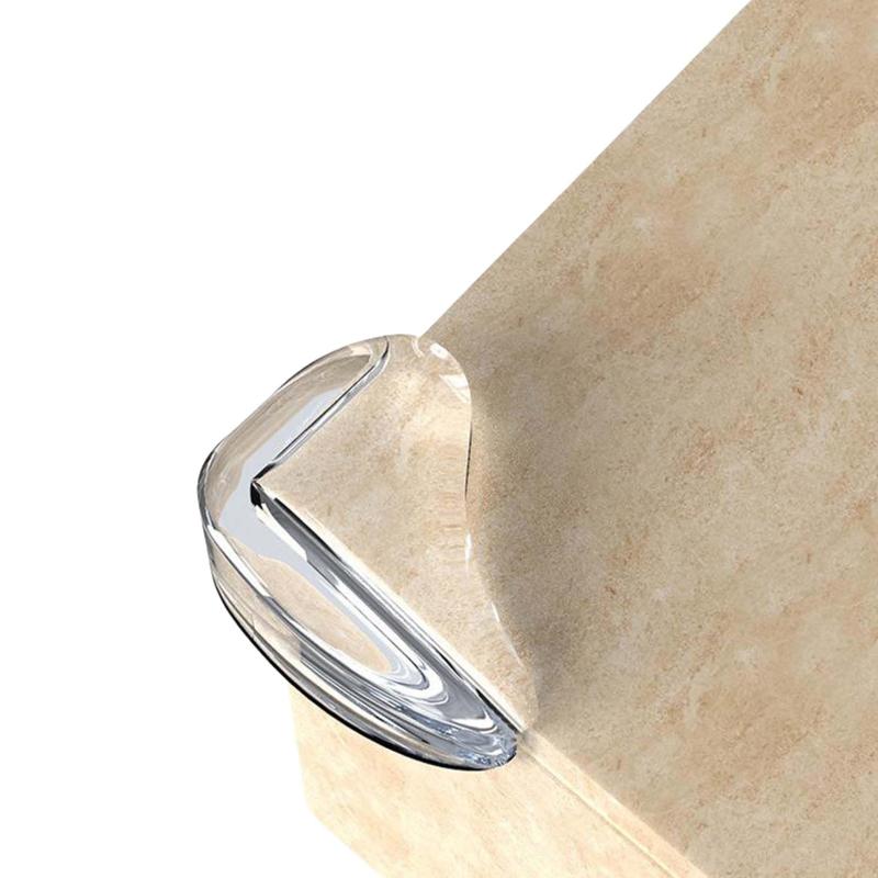 Tibemi コーナーガード コーナークッション 10個 透明PVC素材 弾力設計 コーナーガード 高粘着・無痕 机 かど ガード テーブルガード 厚みのあるデザイン 衝突コーナー保護 ミニサイズでコン