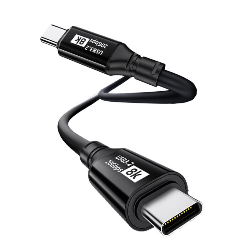Type C ケーブル USB C to Cケーブル USB3.2 Gen2(20Gbps) 100W PD急速充電 8K / 60Hz対応 スマートホン、パソコン、MacBook、iPad、Xperia、Galaxy、Pixel等タイプc機種対応